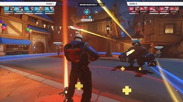 Overwatch 2 - Practice vs AI Mode in a Nutshell... 2 (Replay Moment - Lethal Bots)