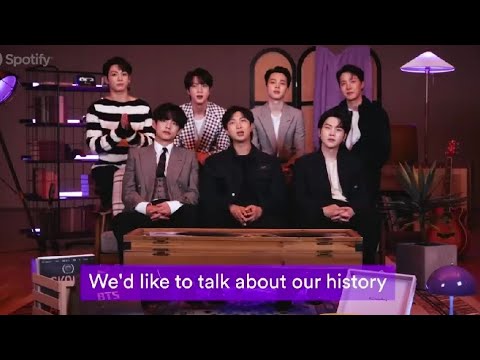 BTS SPOTIFY AD