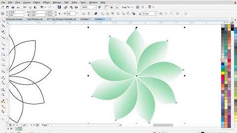 CorelDraw X7 About Freehand Tool  Lesson Part 4