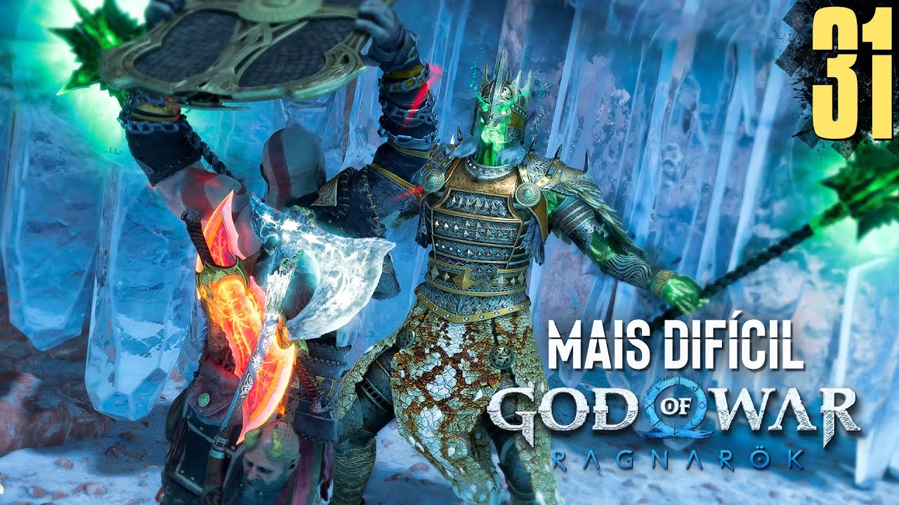 Ainda no Templo de Tyr, God of War PS4 #34 Gameplay Dublado em