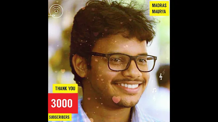 THANK YOU 3000 SUBSCRIBERS!  |  @madrasmaurya