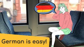 Learn GERMAN on the Tram with me | The EASY way to fluency