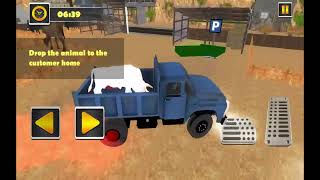 Animal Transport Truck Driving Games part 3 bull