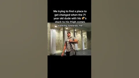 Old dudes in the locker room 💀 #fyp #gym #fitness #viral