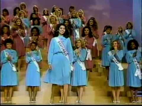 MISS UNIVERSE 1984 Top 10 Announcement