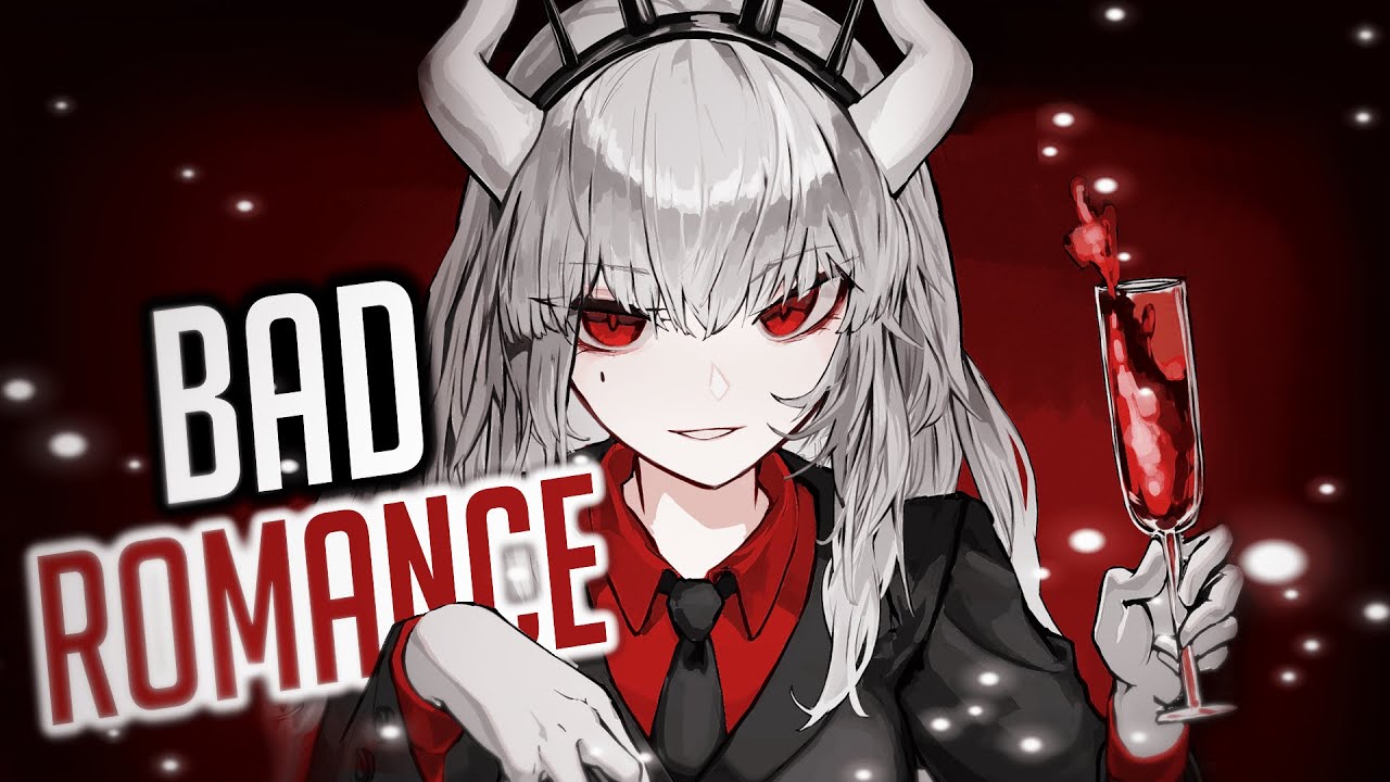 Nightcore   Bad Romance Rock Version Lyrics