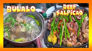 Outdoor Cooking Beef Salpicao Bulalo
