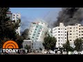Israeli Military Airstrike Targets Media Tower In Gaza