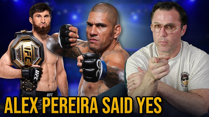 Breaking News: Alex Pereira Agrees to Fight Ankalaev…