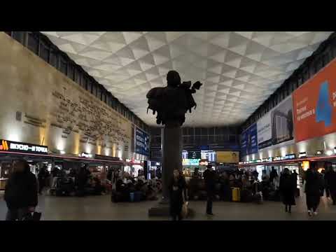Московский вокзал (Санкт-Петербург). Moskovsky Railway Station (Russia, Saint Petersburg).