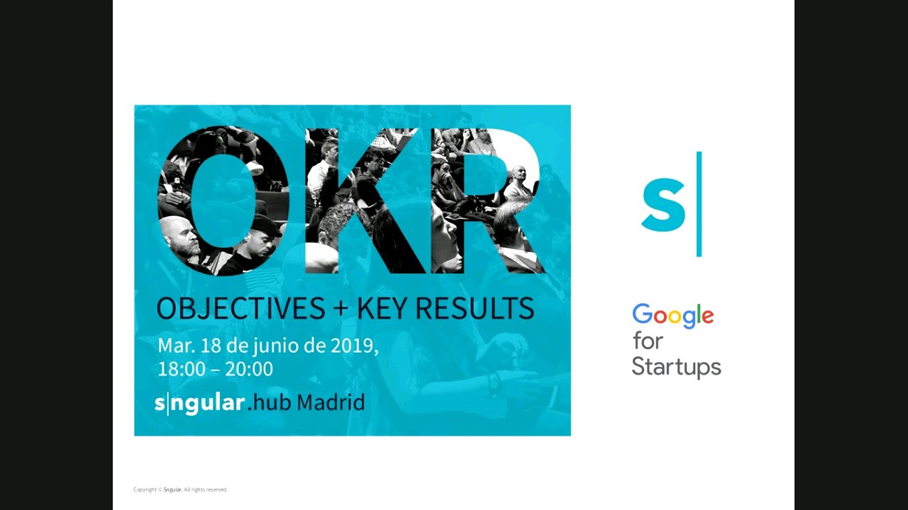 Grabación Webinar Conoce OKR, el sistema que usa Google para fijar sus objetivos empresariales