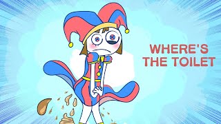 Pomni Need the Toilet OMG Hilarious cartoon The Amazing Digital Circus Fanmade