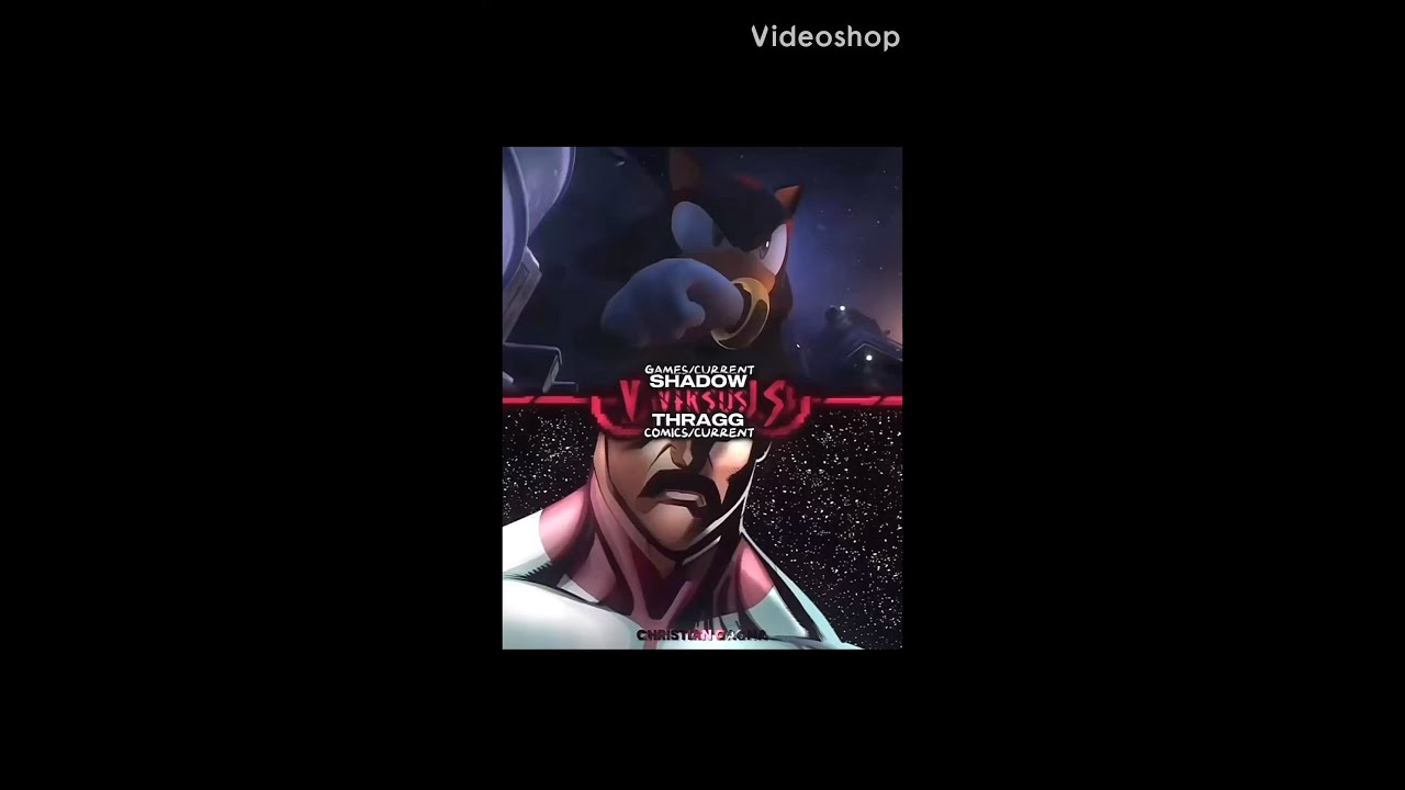 Shadow the hedgehog vs Thragg #shadowthehedgehog #sonic #thragg #invincible #whoisstrogest #vsedit