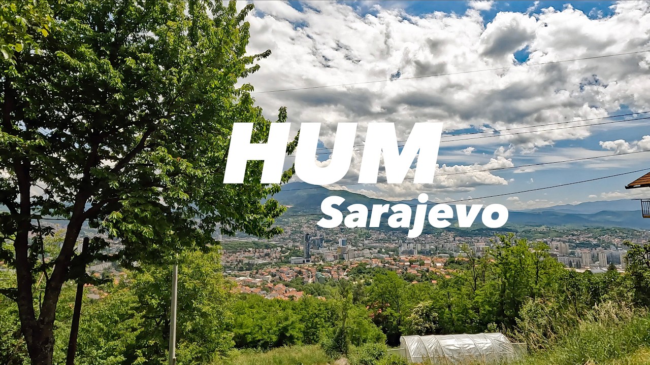 Sarajevo odozgo! Šetnja s Huma do grada 📡 Sarajevo from above! Walking down from Hum