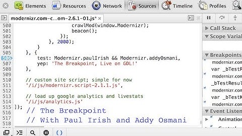 The Breakpoint Ep 3: The Sourcemap Spectacular with Paul Irish and Addy Osmani