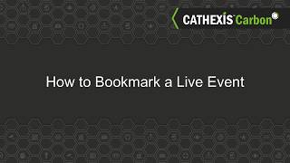 Carbon – How to bookmark a live event