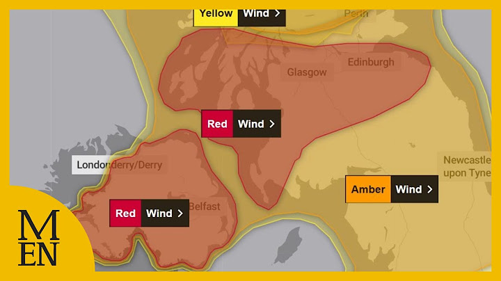 Met Office issues rare red weather alert ahead of Storm Éowyn