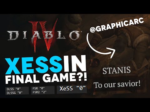 Diablo IV will have XESS?! Intel Arc A770 16GB Benchmark [1080p|1440p|4k] BETA Gameplay