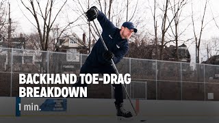 Backhand Toe-Drag Breakdown