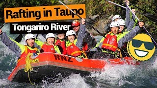  White Water Rafting in Taupo (Tongariro River) – New Zealand's Biggest Gap Year