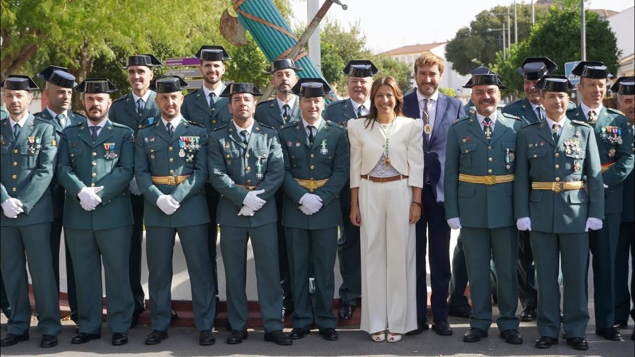Guardia Civil Ronda: Acto festividad Virgen del Pilar 12OCT2025
