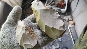 1177 - Challenge - Raw Crescent Hills Chert Flintknapping