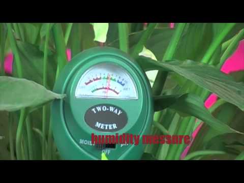 2-Way Moisture/pH Meter in Spanish