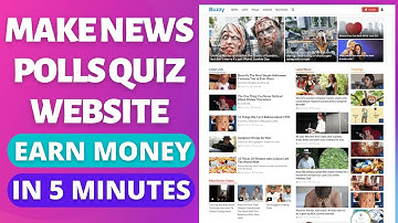 Create beautiful viral websites || Make News Website || Make Quiz Website || Make Poll Website