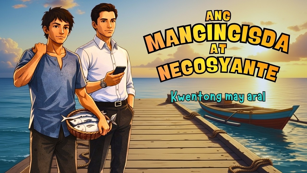 Ang Mangingisda at ang Negosyante | Kwentong May Aral | Kwentong Tagalog