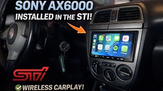 Stop Buying Idoing Headunits — Sony AX6000 in a 2004–2007 WRX/STI