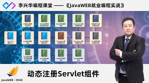 java web servlet 0540 【掌握】动态注册Servlet组件