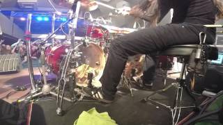 SEPTICFLESH@Prototype-Kerim &quot;Krimh&quot; Lechner-live in poland 2016 (Drum-Cam)