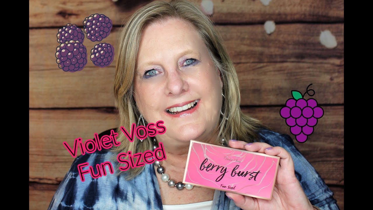 Palette De Fards à Paupières Violet Voss Berry Burst - 12g - Neuf Sous Blister
