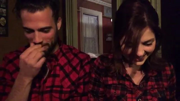 BEHIND THE SCENES WITH JEN LILLEY & THOMAS BEAUDOIN ("LITTLE PLAID FAMILY" PLAYS HEART & SOUL)
