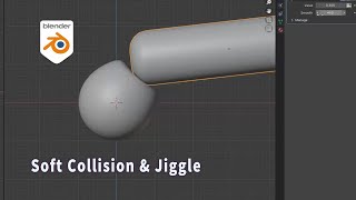 [Tut] Soft Collision Bulge and Jiggle B - Blender Geometry Nodes 4.0+ screenshot 3