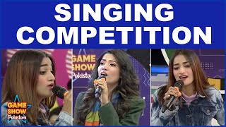 Singing Competition In Game Show Pakistani | Pakistani TikTokers | Sahir Lodhi Show | TikTok