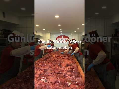 Günlük 5000kg döner satan mekan Peçenek Döner #ankara