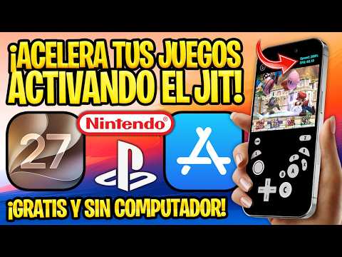 ENABLE JIT TO PLAY NINTENDO, Wii, PLAYSTATION AND MORE ✅ FREE TUTORIAL FOR iOS 27 (StikDebug)