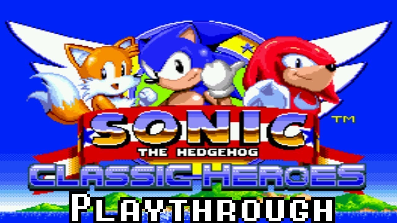 TAS] Sonic Classic Heroes - Speedrun as Team Chaotix 