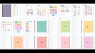 How to edit the new Digital Notebook · SlidesMania