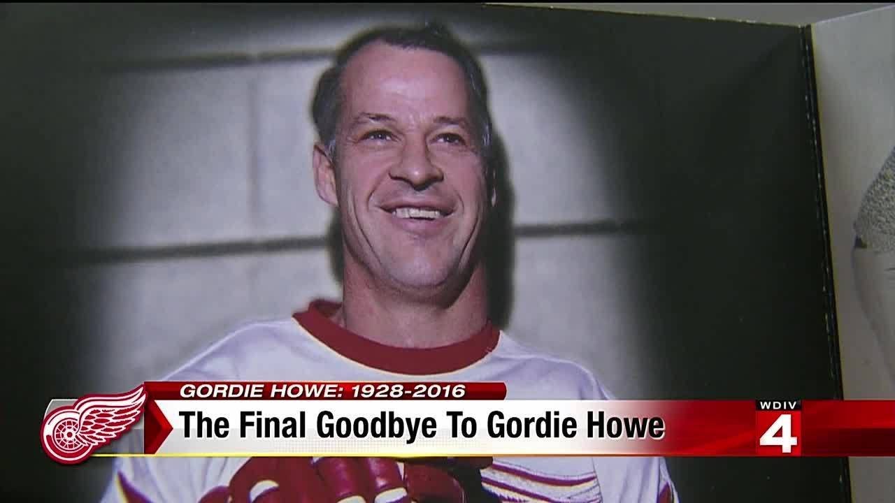 Final goodbye to Gordie Howe