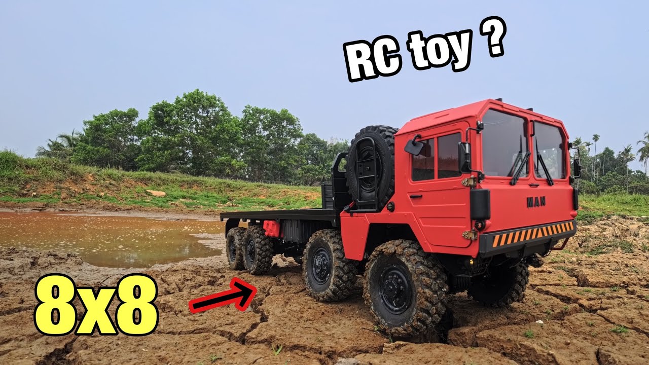 Кто сможет его победить?.. Грузовик MC8 8x8 🔥....