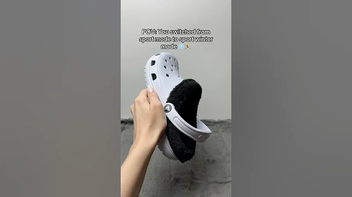 How to winterize your summer crocs ✨ link in bio