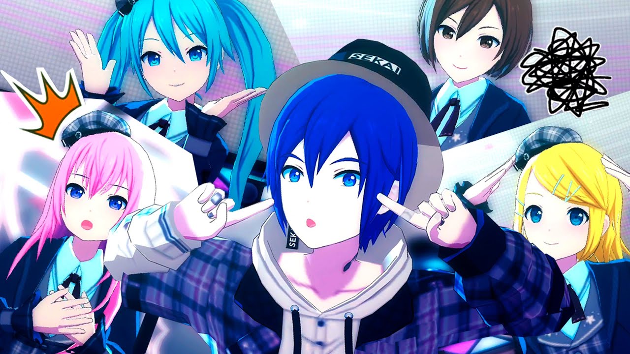 【Project SEKAI プロセカ】『アイスドロップ (Ice Drop)』【初音ミクV4X・鏡音リンV4X・巡音ルカ V2・MEIKO V3・KAITO V3】『FULL3DMV』4K