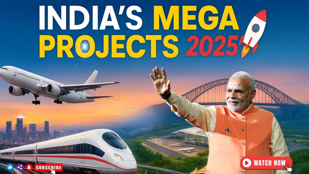 Mega Infrastructure Projects in India 2025 | Full Update - YouTube