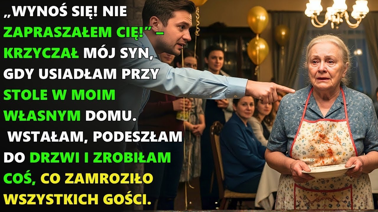 „Wynoś się z mojego domu” — krzyknął mój syn…Ja wyciągnęłam AKT WŁASNOŚCI Cisza zapadła natych