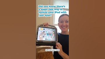 Hot Corners + Eye Gaze on iPad? A powerful combo!