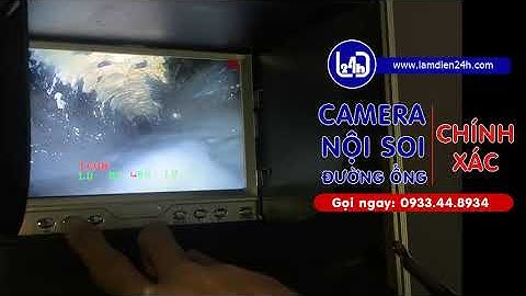 Thông tắc cầu cống, Camera nội soi 99