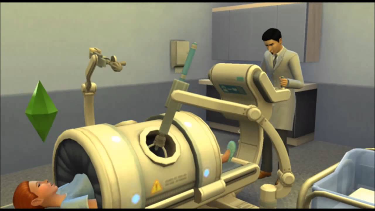 TheSims 4 Get to work Having a baby at hospital !! YouTube