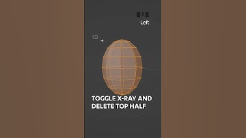 EASY Way To MODEL A Bowl In Blender 3D - Beginner Tutorial #shorts